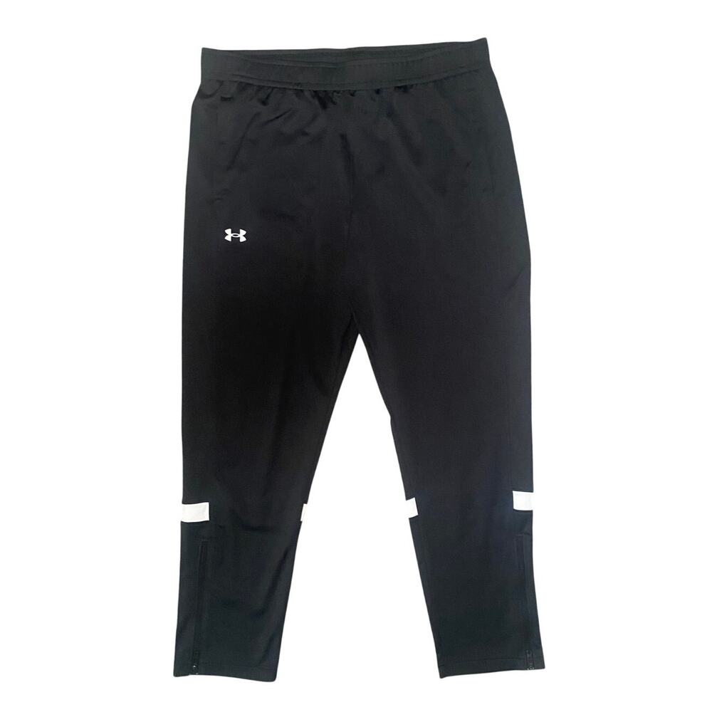 Under Armour - Black & White Workout Pants - Women's Large